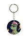 Cartoon Themed Single Sided Keychain