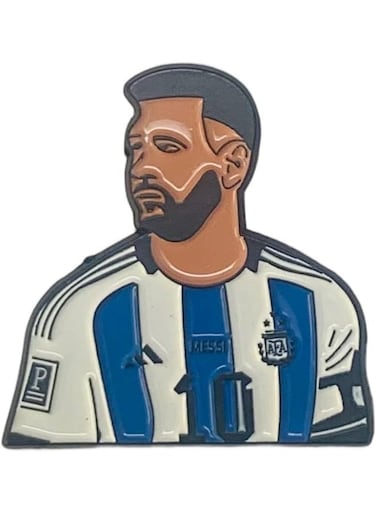 Lionel Messi Logo Badge, for Cars, Laptop, Mobile Phone, Playstation, Motorcycle, Luggage, Skateboard.