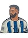Lionel Messi Logo Badge, for Cars, Laptop, Mobile Phone, Playstation, Motorcycle, Luggage, Skateboard.
