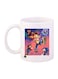 Video Game Printed Mug White/Purple/Gold Standard Size