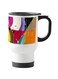 Geometric Form Printed Travel Mug Multicolour 13centimeter
