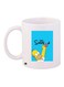 Simpsons Printed Coffee Mug White/Blue/Yellow 11ounce