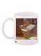 Bear Printed Coffee Mug White/Brown/Black