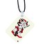 Sonic Printed Car Mirror Pendant