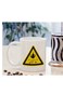 Arabic Tea Lover's Ceramic Mug 'I'm Leaving, I'm Out of Tea' Funny Arabic Calligraphy Design in white