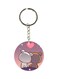 Single Sided Bear Themed Keychain
