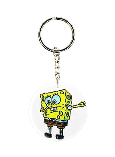 Printed Single Sided Keychain