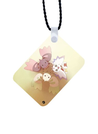 Digimon Printed Car Mirror Pendant