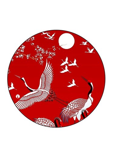 Animation Printed Fridge Magnet Multicolour 5.5 x 5.5cm