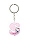 Initial S Designed Dual Sided Keychain