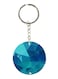 Triangles Printed Keychain