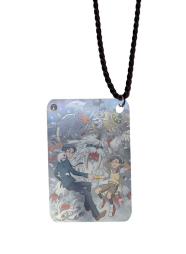 Digimon Printed Car Mirror Pendant