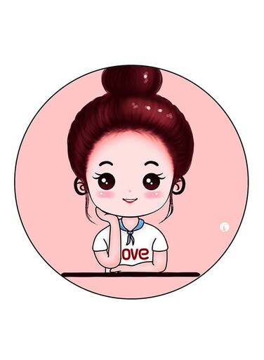 Girl Printed Fridge Magnet Multicolour