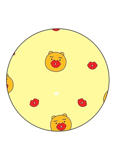 Bears Printed Fridge Magnet Multicolour