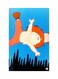 Printed Fridge Magnet Multicolour 8.5x0.4x5.5cm