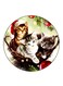 Cats Printed Fridge Magnet Multicolour