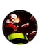 The Video Game Super Mario Printed Fridge Magnet Round Multicolour