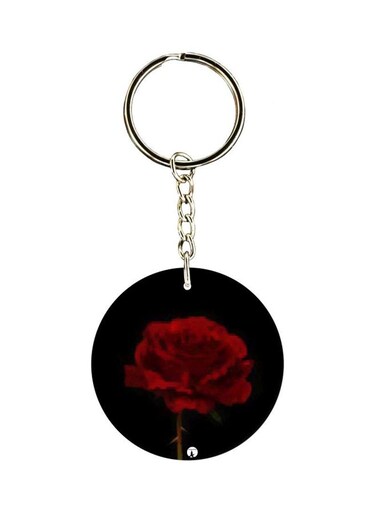 Rose Theme Keychain