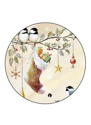 Birds Printed Fridge Magnet Multicolour