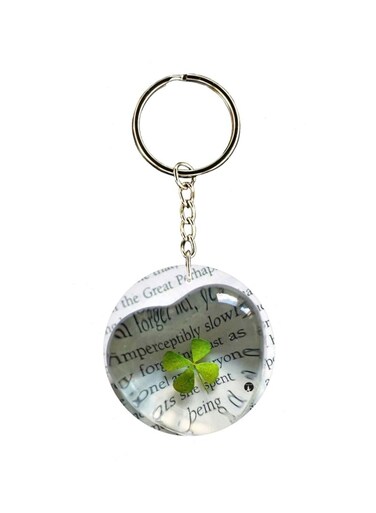 Printed Single Sided Keychain