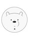 We Bare Bears Printed Fridge Magnet Multicolour