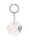 Lets Dance Cartoon Animals Printed Double Sided Keychain