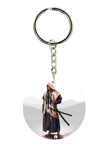 Assasins Creed Double Side Printed Keychain