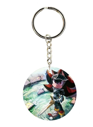 Sonic Double Side Printed Keychain