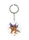 Anime Digimon Double Side Printed Keychain