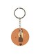 Cartoon Themed Single Sided Keychain