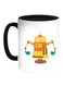 Plow Machine Printed Coffee Mug White/Black 11ounce