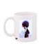 Girl Printed Mug White/Blue/Black Standard Size