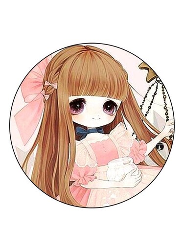 Cartoon Printed Fridge Magnet Brown/Pink/Beige