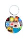 Adventure Time Wooden Keychain