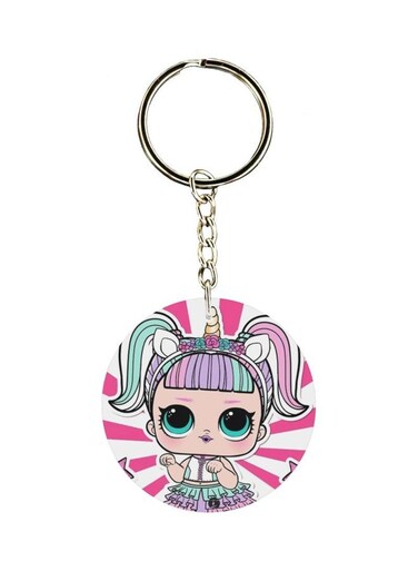 Cartoon Printed Keychain