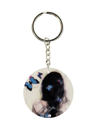 Cartoon Printed Keychain