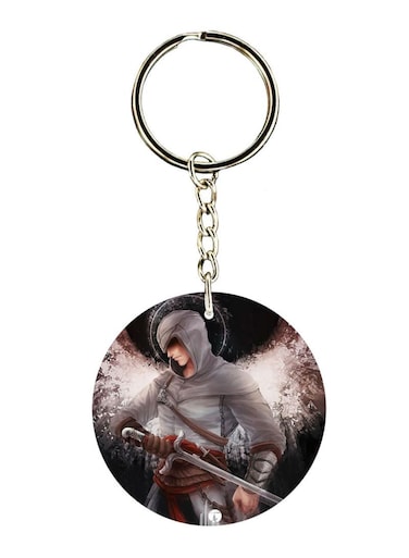 Double Sided Assassin's Creed Printed Keychain