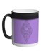 Bones And Skull Printed Colour Changing Coffee Mug Black 11ounce