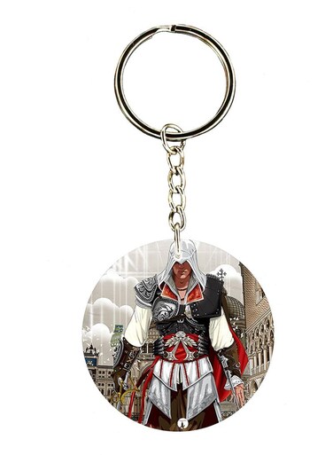 Assassin's Creed Double Side Printed Keychain