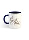 Happy Eid Printed Mug White/Navy