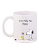 Printed Coffee Mug White/Black/Yellow
