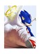 Video Game Sonic Metal Plate Poster Multicolour 15x20centimeter