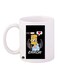 Simpsons Printed Coffee Mug White/Black/Red