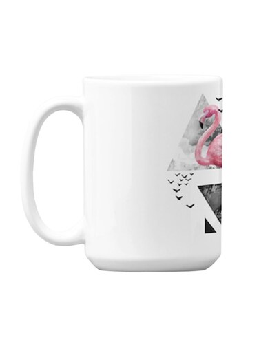 Premium Printed Ceramic Coffee Mug White 350ml