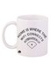 Home Is Where The WiFI Connects Automatically Design Mug White/Black 12ounce
