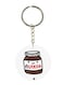Nutella Double Side Printed Keychain