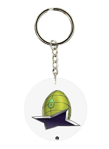 Double Sided Anime Digimon Printed Keychain