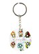 Double Sided Digimon Printed Keychain