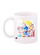 Game Sonic Character Printed Mug White/Blue/Yellow