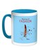 Meaning Of Fashion Printed Coffee Mug Blue/White/Red 11ounce